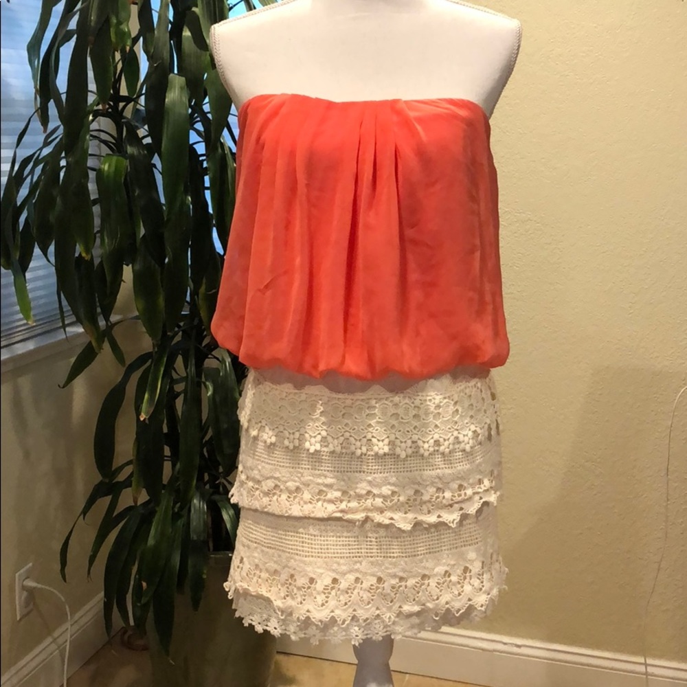 Strapless dress